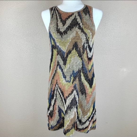 Theory Zili Sag Harbor Abstract Print Dress - Picture 2 of 8